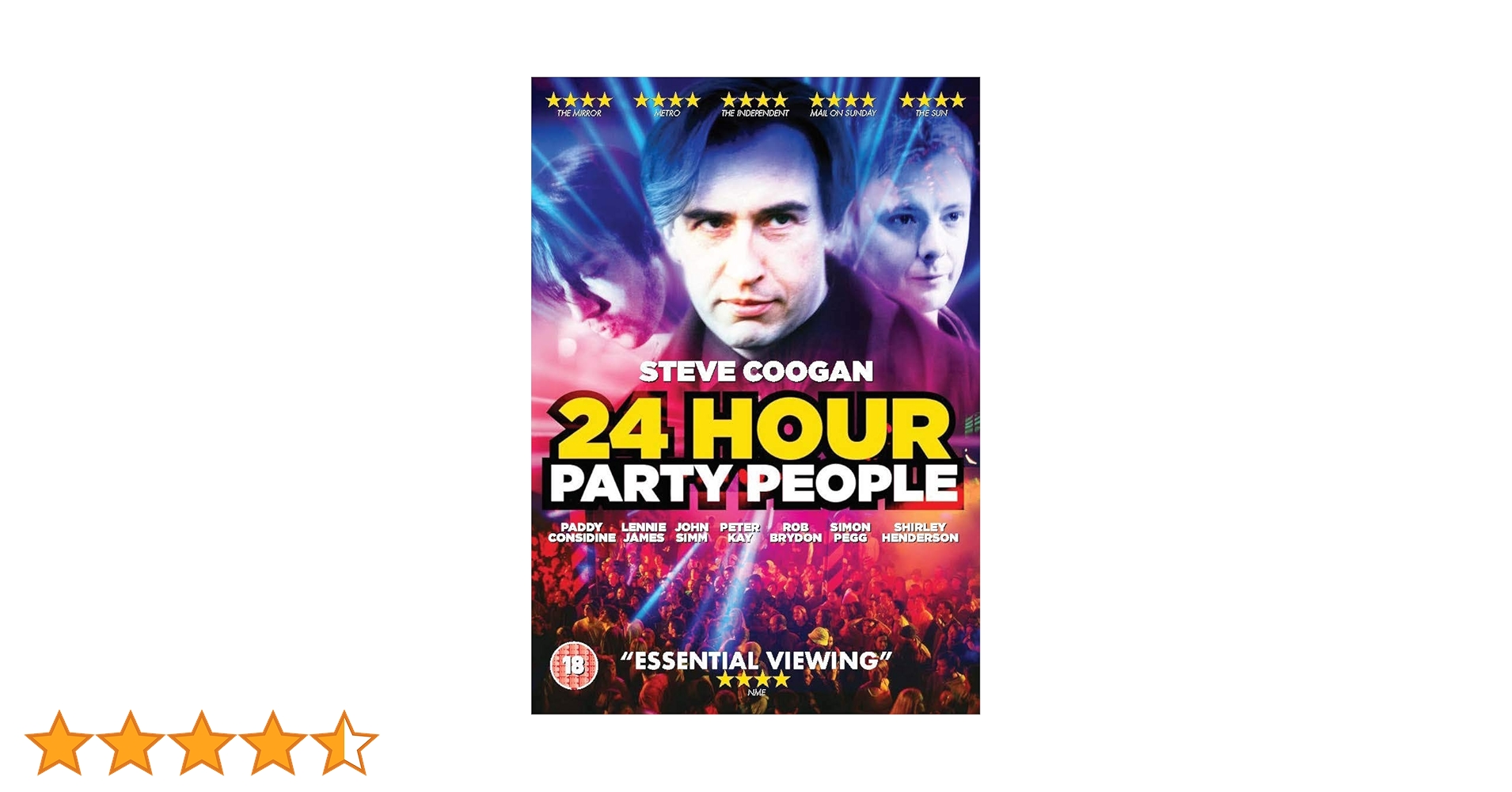 24 PARTY HOUR PEOPLE セット DVD ＋映画パンフレット 24 Hour Party People [Import USA Zone 1]: Amazon.fr: DVD et